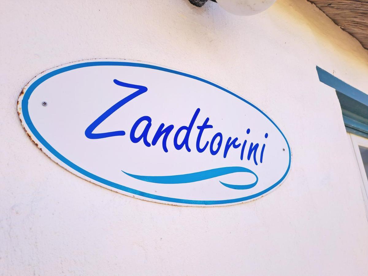 Zandtorini Seaside Cottage สตรุยส์บาย ภายนอก รูปภาพ