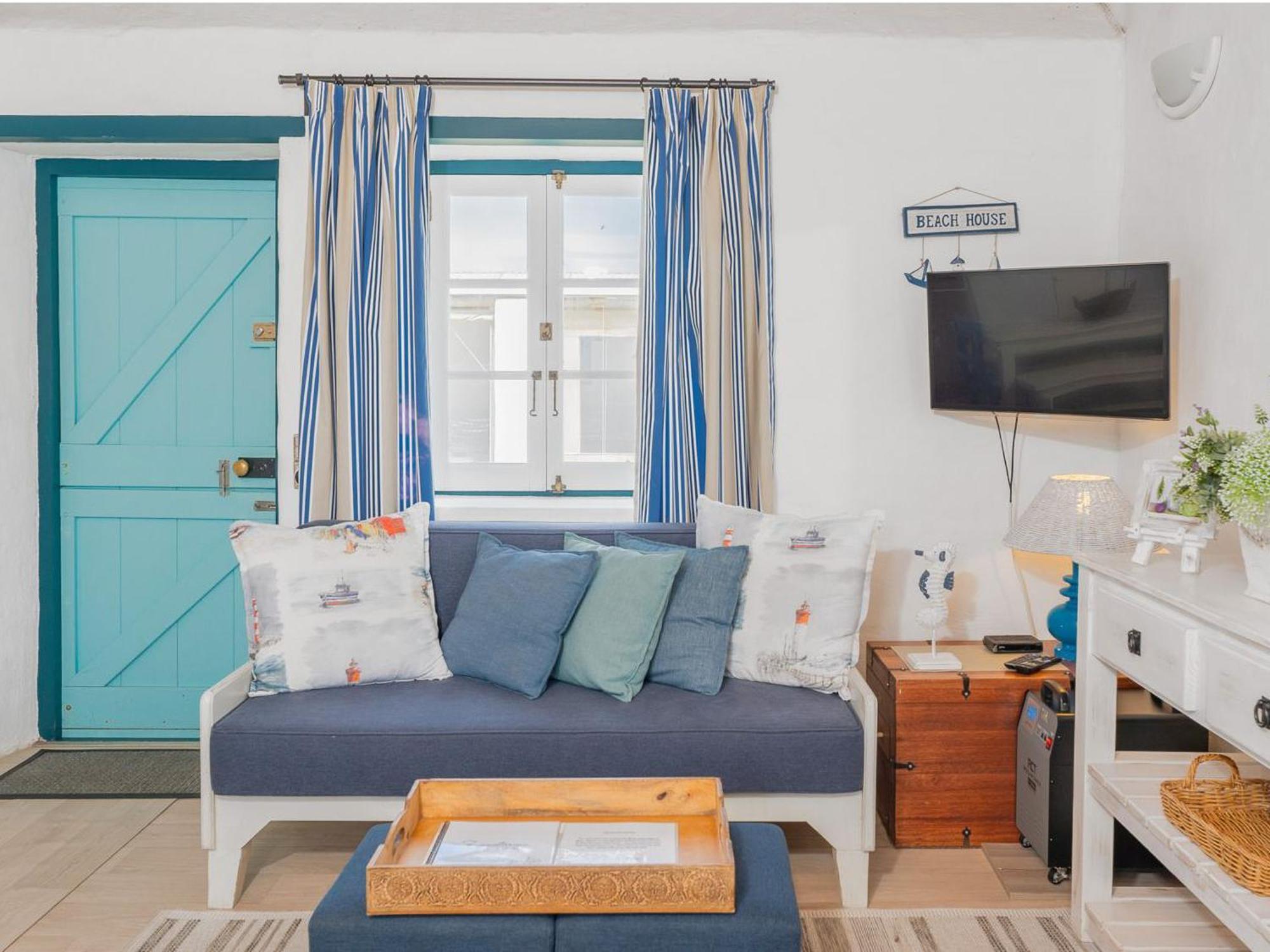 Zandtorini Seaside Cottage สตรุยส์บาย ภายนอก รูปภาพ