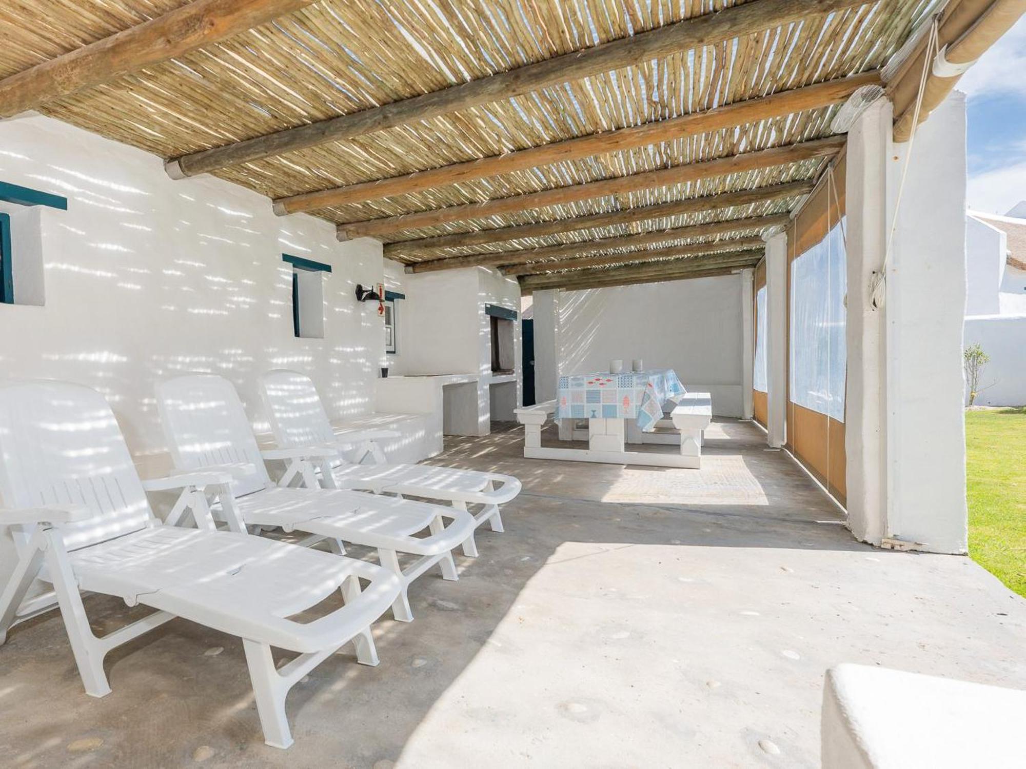 Zandtorini Seaside Cottage สตรุยส์บาย ภายนอก รูปภาพ