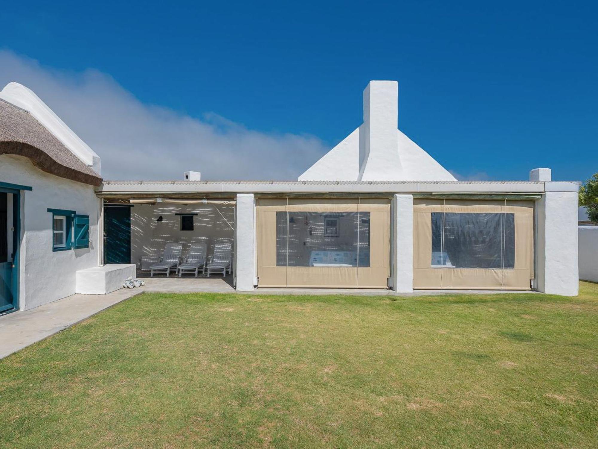 Zandtorini Seaside Cottage สตรุยส์บาย ภายนอก รูปภาพ